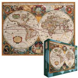 EUROGRAPHICS - Puzzle Antique World Map - 1 000 piese