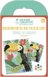 Graine Creative Kit sequin art toucan Graine Creative