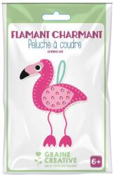 Graine Creative Kit cusut jucarie flamingo Graine Creative