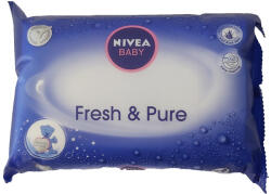 Nivea servetele umede baby, fresh pure *63buc