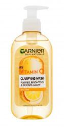 Garnier Skin Naturals Vitamin C Clarifying Wash gel demachiant 200 ml pentru femei