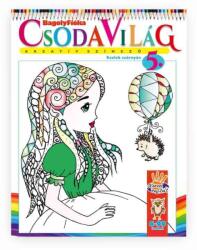  Csodavilág 5. Szelek szárnyán Kreatív színező (9786158098120)