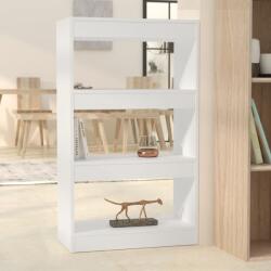 vidaXL Bibliotecă/Separator cameră, alb, 60x30x103 cm, PAL (811655) Biblioteca
