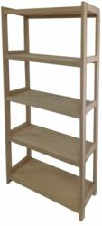 Tonap Bükkfa polc 5 polcos 173×70×33 cm cseh gyártmány (5BP70)