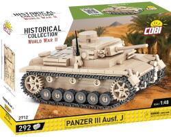 COBI 2712 II WW Panzer III Ausf J, 1: 48, 297 k (CBCOBI-2712)