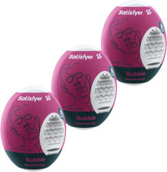Satisfyer Masturbator Egg Set Bubble 3 pack