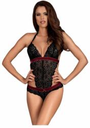 Obsessive Body din dantelă Rossita negre, S/M