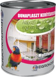 Egrokorr Zrt Dunaplaszt kerítésfesték multifunkciós - Barna, 0.75 l