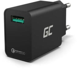 Green Cell 18W USB 5V/2.4A 9V/2.0A 12V/1.5A hálózati töltő/adapter gyári (GRCCHAR06)