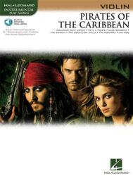 Pirates Of The Caribbean For Violin Play-along With Cd Accompaniment