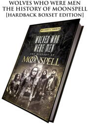 Cult Never Die carte (set cadou) Wolves Who Were Men - The History Of Moonspell - boxset - CND010