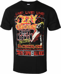 ROCK OFF tricou stil metal bărbați Ozzy Osbourne - Diary Of A Madman Tour - ROCK OFF - OZZTS13MB