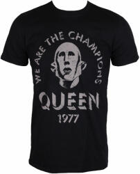 ROCK OFF tricou stil metal bărbați Queen - We Are The Champions - ROCK OFF - QUTS16MB