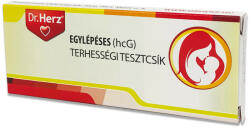  Dr. Herz Egylépéses(10 mIU/ml hcG) terhességi tesztcsík /EP kártyára adható/