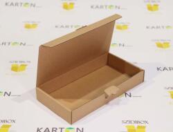 Szidibox Karton Csomagoló doboz, önzáró, postai kartondoboz 200x100x30mm barna X (SZID-00571)