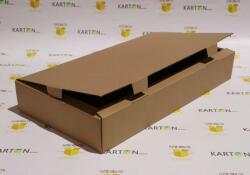 Szidibox Karton Csomagoló doboz, önzáró, postai kartondoboz 580x310x90mm barna (SZID-00492)