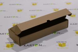 Szidibox Karton Csomagoló doboz, önzáró, postai kartondoboz 300x105x45mm barna (SZID-00566)