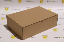 Szidibox Karton Csomagoló doboz, önzáró, postai kartondoboz 360x260x115mm barna (SZID-00499)