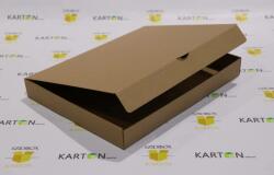 Szidibox Karton Csomagoló doboz, önzáró, postai kartondoboz 380x295x45mm barna (SZID-00561)