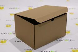 Szidibox Karton Csomagoló doboz, önzáró, postai kartondoboz 240x190x150mm barna (SZID-00560)