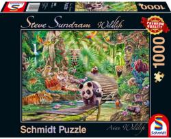 Schmidt Spiele Sundram - Ázsiai vadvilág 1000 db-os (59962)