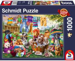 Schmidt Spiele Őrült kisállatkert 1000 db-os (58978)