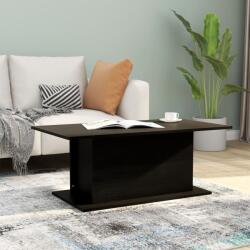 vidaXL Măsuță de cafea, negru, 102x55, 5x40 cm, PAL (810308) Masa de cafea