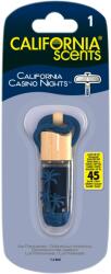 California Scents Autóillatosító flakon, California Casino Nights aroma, 5 ml (CS-9636-HVIAL)