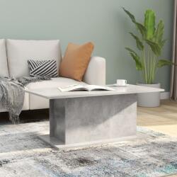 vidaXL Măsuță de cafea, gri beton, 102x55, 5x40 cm, PAL (810311) Masa de cafea