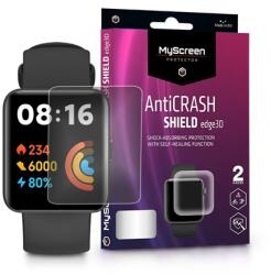 Myscreenprotector MSP LA-2165 Xiaomi Redmi Watch 2 Lite AntiCrash Shield Edge3D 2db ütésálló képernyővédő fólia (LA-2165)