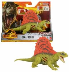 Mattel Jurassic World 3: Extreme Damage - Figurină dinozaur Dimetrodon (GWN15) Figurina