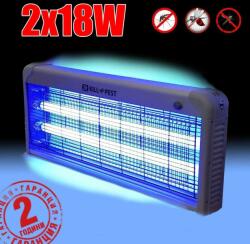  Голяма инсектицидна лампа против комари 2х18 w (t1600500)