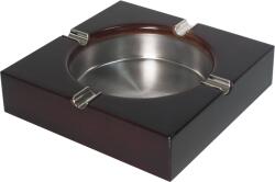 Horecano HORECANO-Пепелник от дърво с метална основа 14x14xh3.5cm (HC-981181)(0700) (01981181)