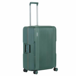 CarryOn Protector zöld 4 kerekű csatos közepes bőrönd (502478)
