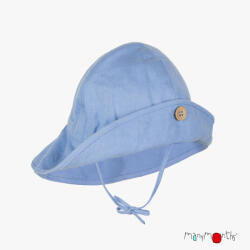 ManyMonths Pălărie ajustabilă ManyMonths Original cânepă si bumbac - Della Robbia Blue