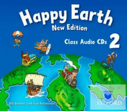 Happy Earth 2 New Edition Class Audio CDs
