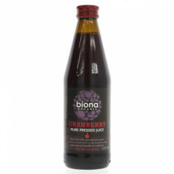 biona Bio 100% vörösáfonya juice 750 ml (Gluténmentes, Laktózmentes)