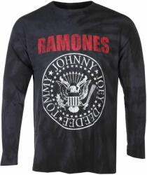 ROCK OFF Tricou cu mânecă lungă pentru bărbați Ramones - Presidential Seal - Negru - ROCK OFF - RALST55MDD