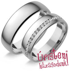 Uh016c Karikagyűrű Cirkónia Kövekkel (uh016c)