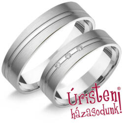 Hr171b Karikagyűrű Gyémánt Kövekkel (hr171b)