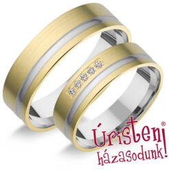  Hr122b Karikagyűrű Gyémánt Kövekkel (hr122b)