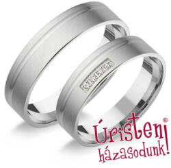 Hr166b Karikagyűrű Gyémánt Kövekkel (hr166b)