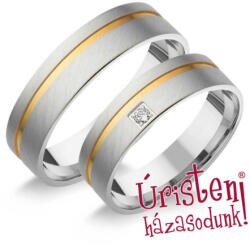  Hr165c Karikagyűrű Cirkónia Kővel (hr165c)