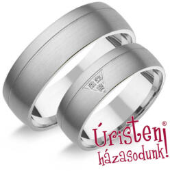 Hr80b Karikagyűrű Gyémánt Kövekkel (hr80b)