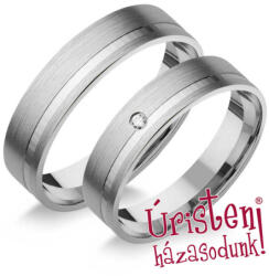 Uh004c Karikagyűrű Cirkónia Kővel (uh004c)