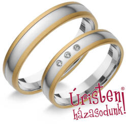 Hr29b Karikagyűrű Gyémánt Kövekkel (hr29b)