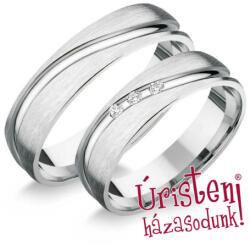Uh091b Karikagyűrű Gyémánt Kövekkel (uh091b)