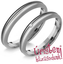 Uh006b Karikagyűrű Gyémánt Kővel (uh006b)