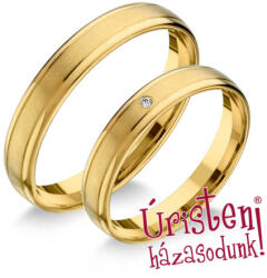  Uhh14b Karikagyűrű Gyémánt Kővel (uhh14b)