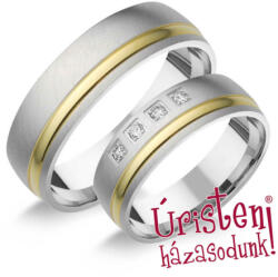 Hr233c Karikagyűrű Cirkónia Kövekkel (hr233c)